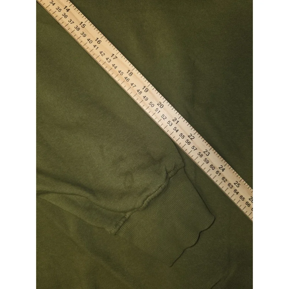 The North Face Evolution Fleece Olive Green Mens 2XL Crew Neck Sweatshirt